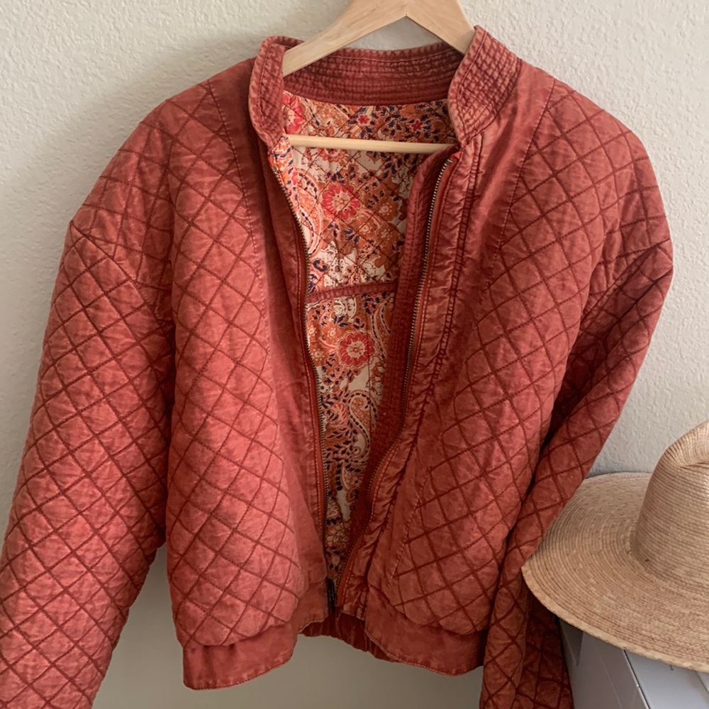Free People Quilted jacket